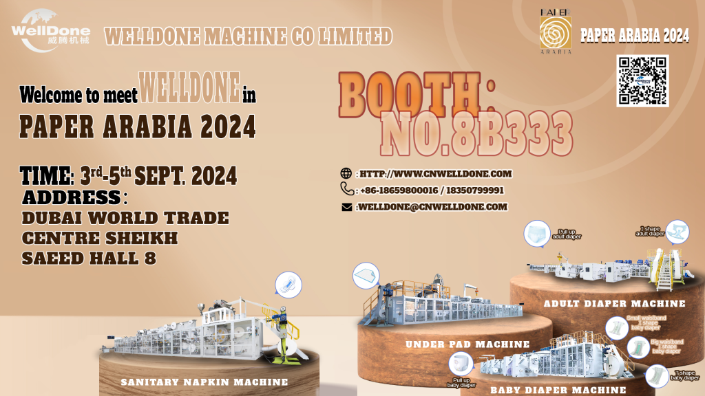 Apee Rabia First day in Dubai Paper Arabia 2024! | WELLDONE