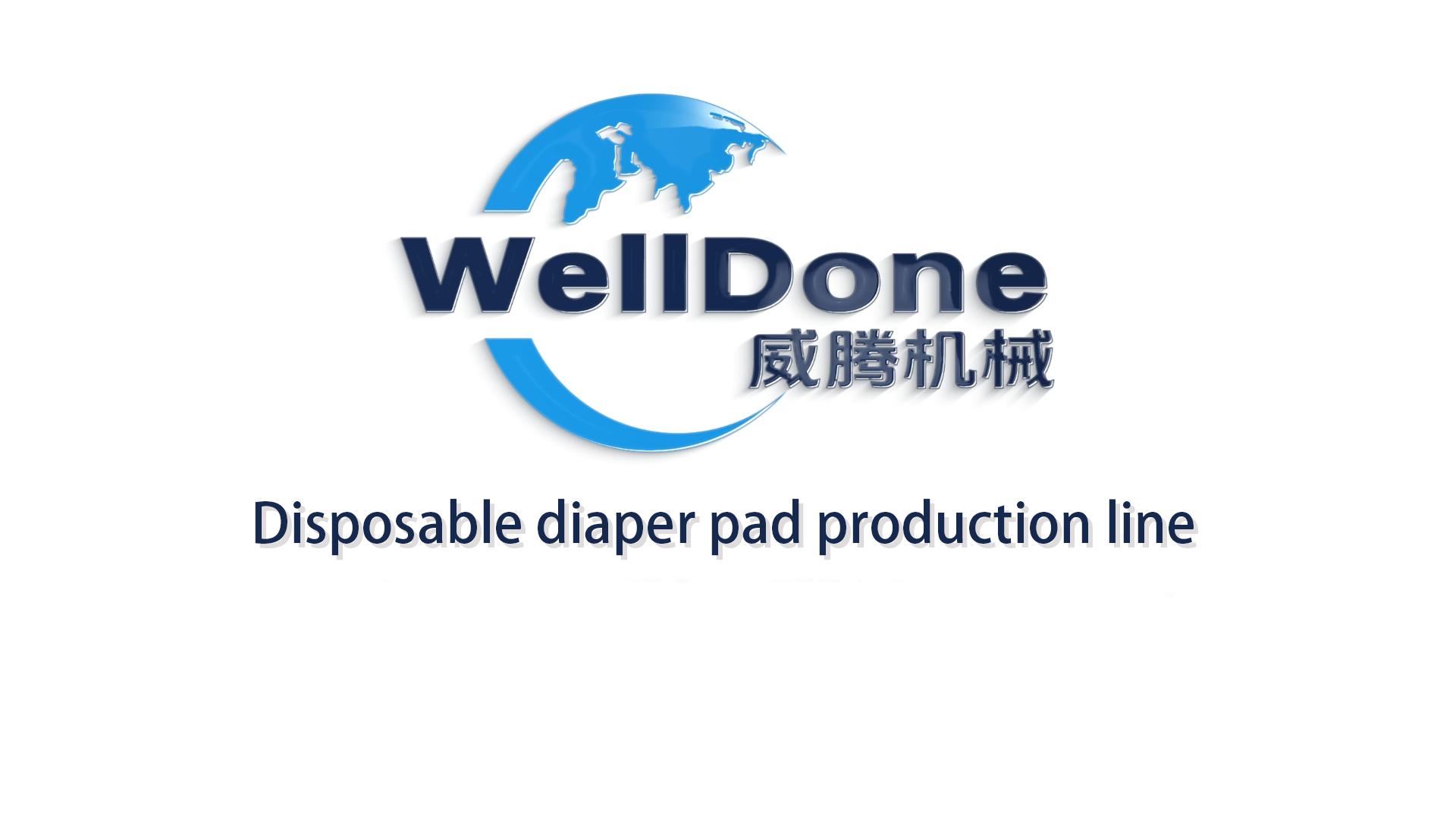 Disposable Diaper Pad Production Line – The Smart Choice for New Hygiene Factories