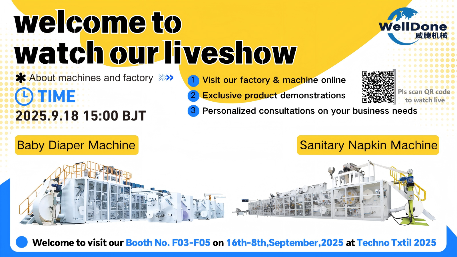 Welldone Livestream – Techno Textil 2025